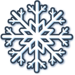 White snow icon free download as PNG and ICO formats, VeryIcon.com